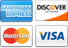We accept major credit cards